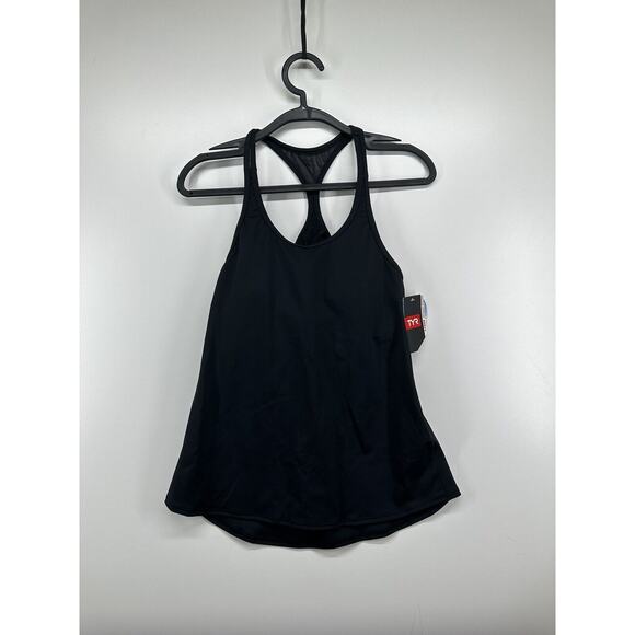 TYR Women's Solid Taylor Tank Top Black Size Small 4/6 Brand New $44 - Picture 2 of 6